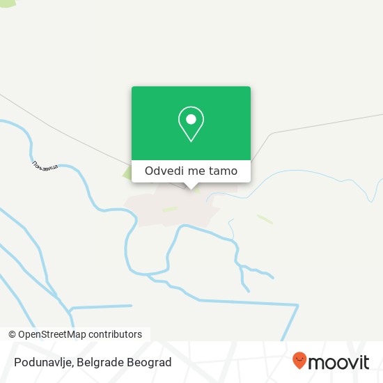 Podunavlje mapa