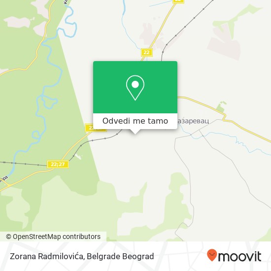 Zorana Radmilovića mapa