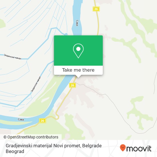 Gradjevinski materijal Novi promet mapa