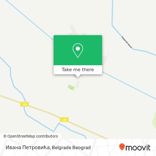 Ивана Петровића mapa