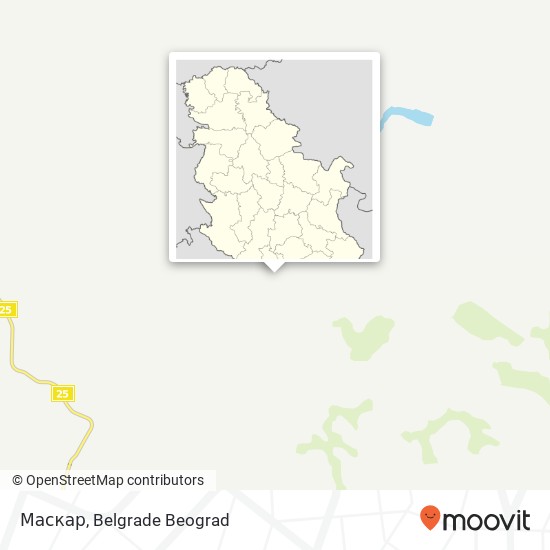 Маскар mapa