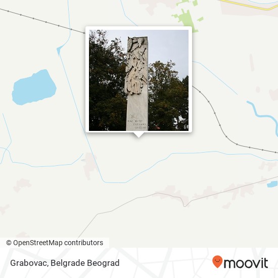 Grabovac mapa