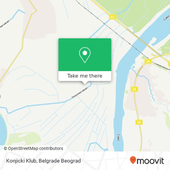 Konjicki Klub mapa