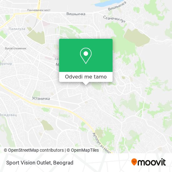 Sport Vision Outlet mapa