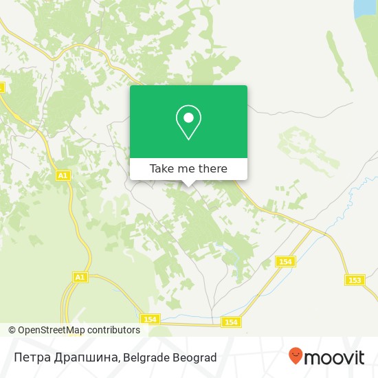 Петра Драпшина mapa