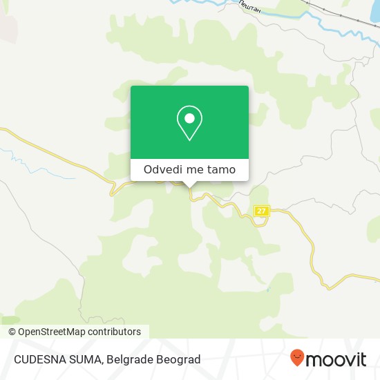 CUDESNA SUMA mapa