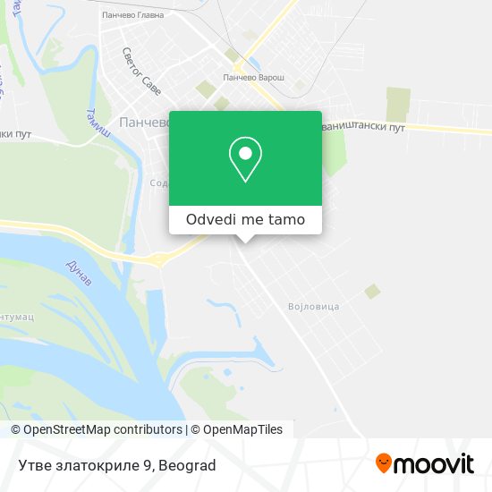 Утве златокриле 9 mapa