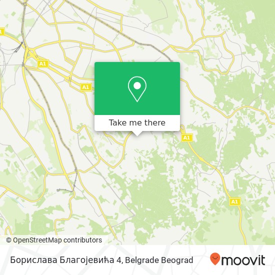 Борислава Благојевића 4 mapa