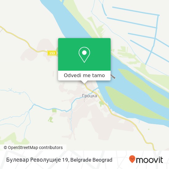 Булевар Револуције 19 mapa