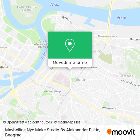 Maybelline Nyc Make Studio By Aleksandar Djikic mapa
