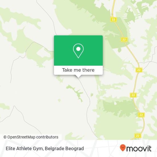 Elite Athlete Gym mapa