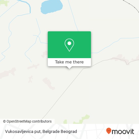 Vukosavljevica put mapa