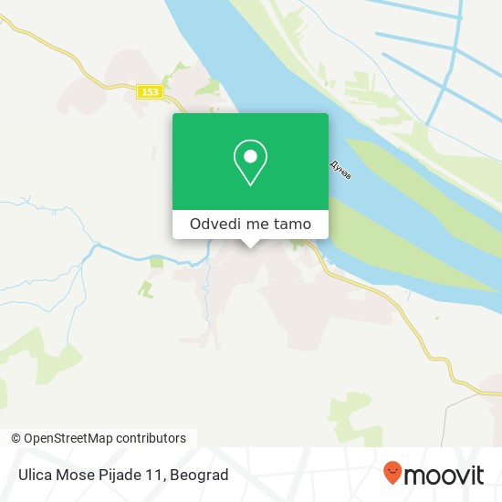 Ulica Mose Pijade 11 mapa