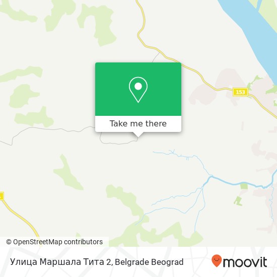 Улица Маршала Тита 2 mapa