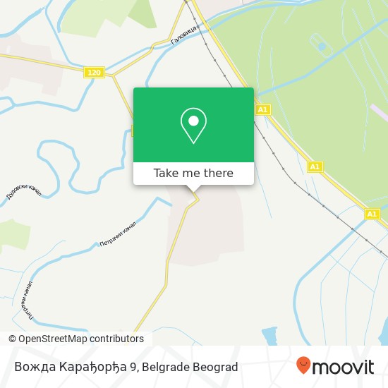 Вожда Карађорђа 9 mapa