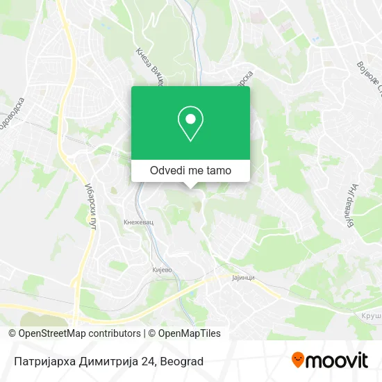 Патријарха Димитрија 24 mapa