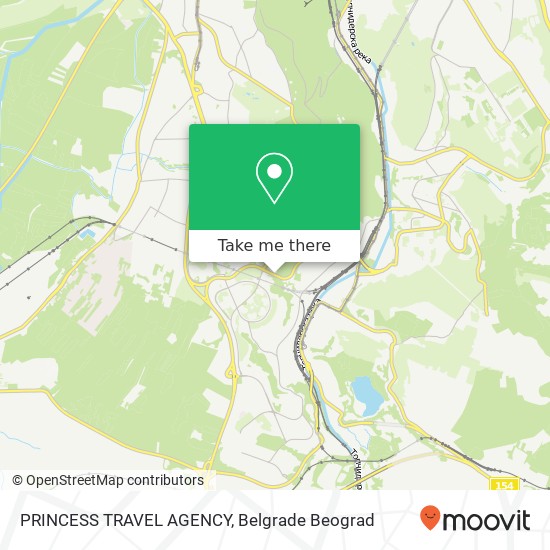 PRINCESS TRAVEL AGENCY mapa