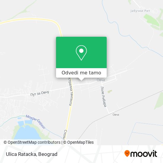 Ulica Ratacka mapa