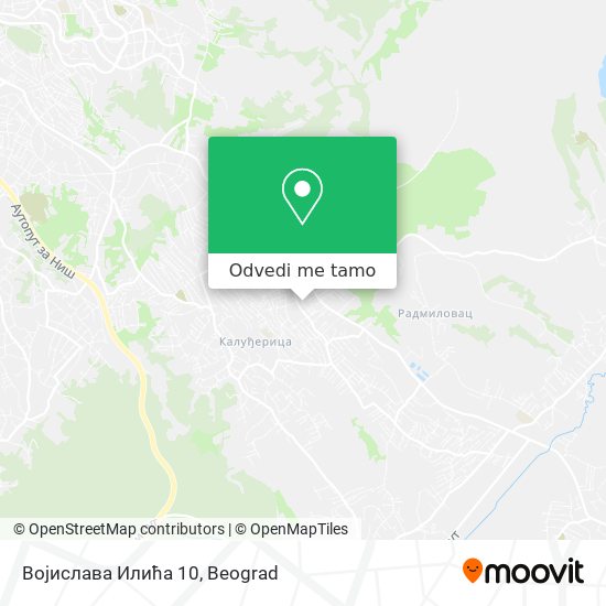 Војислава Илића 10 mapa