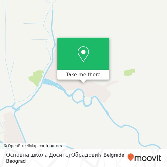 Основна школа Доситеј Обрадовић mapa