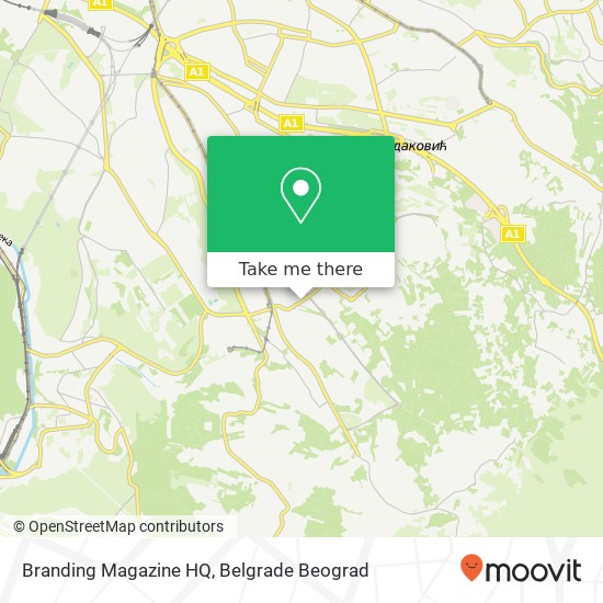 Branding Magazine HQ mapa