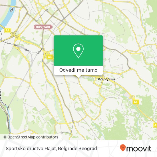 Sportsko društvo Hajat mapa