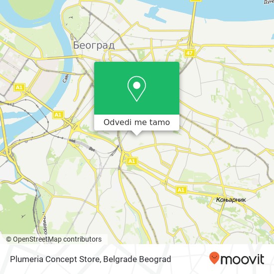 Plumeria Concept Store mapa