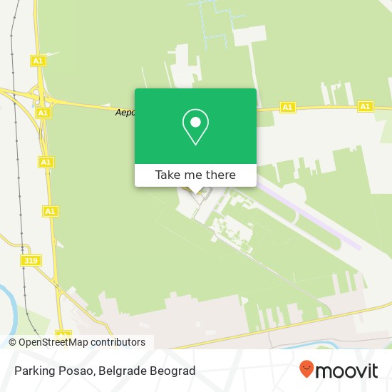 Parking Posao mapa