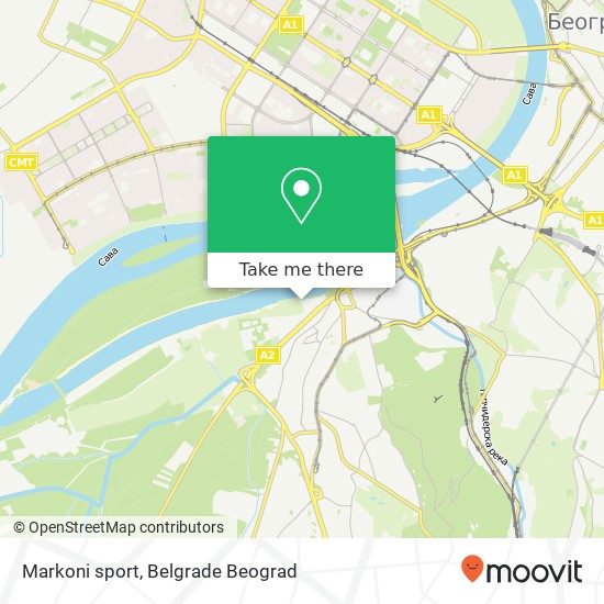 Markoni sport mapa