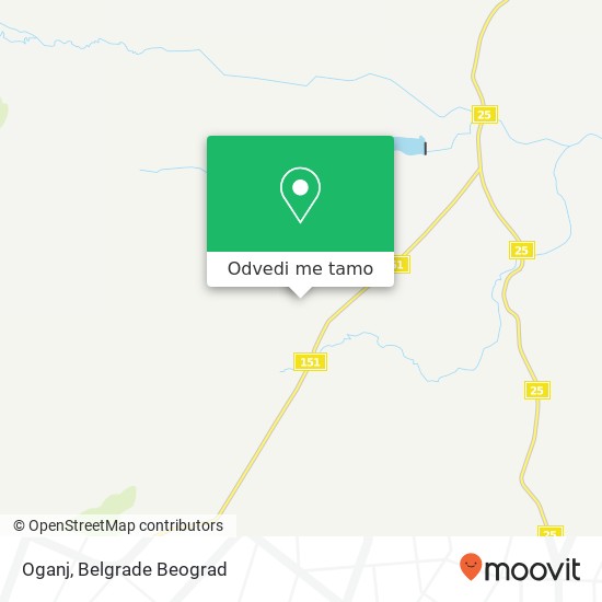 Oganj mapa