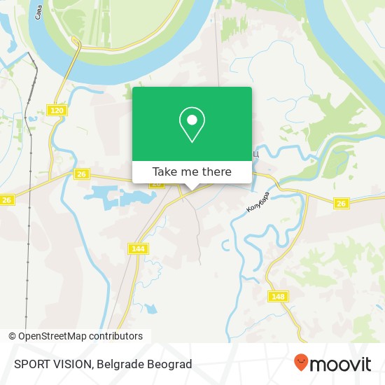 SPORT VISION mapa