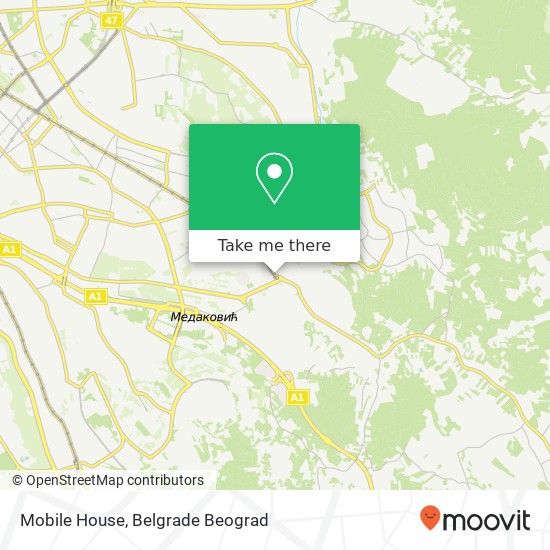 Mobile House mapa