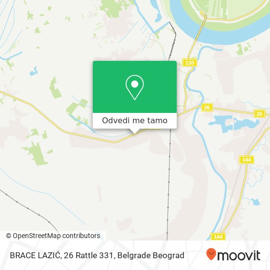 BRACE LAZIĆ, 26 Rattle 331 mapa