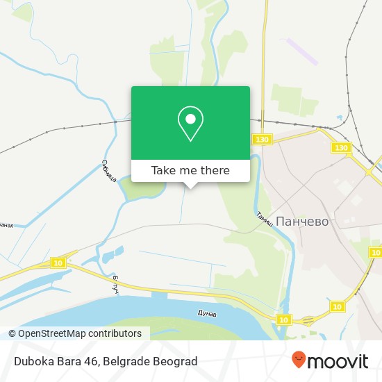 Duboka Bara 46 mapa