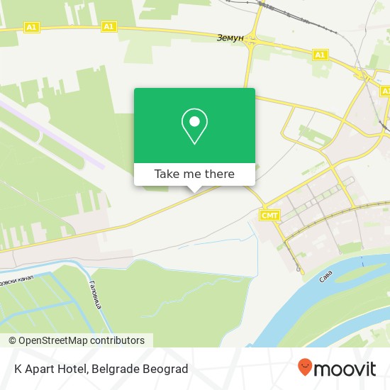 K Apart Hotel mapa