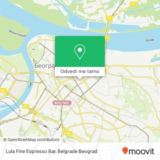 Lula Fine Espresso Bar mapa