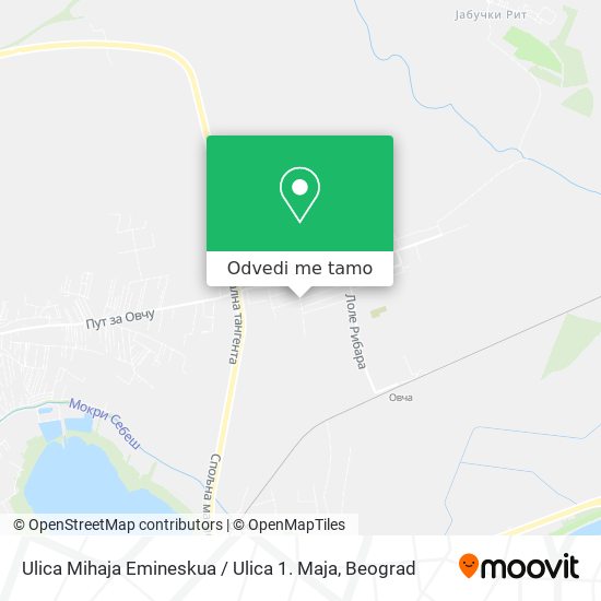 Ulica Mihaja Emineskua / Ulica 1. Maja mapa