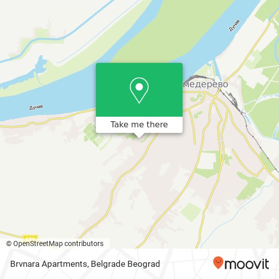 Brvnara Apartments mapa