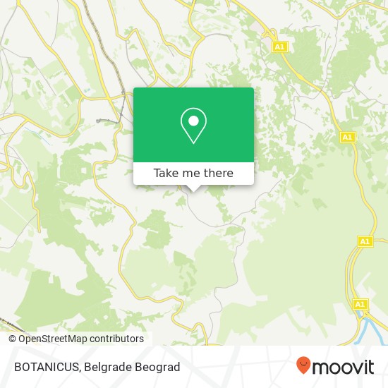 BOTANICUS mapa