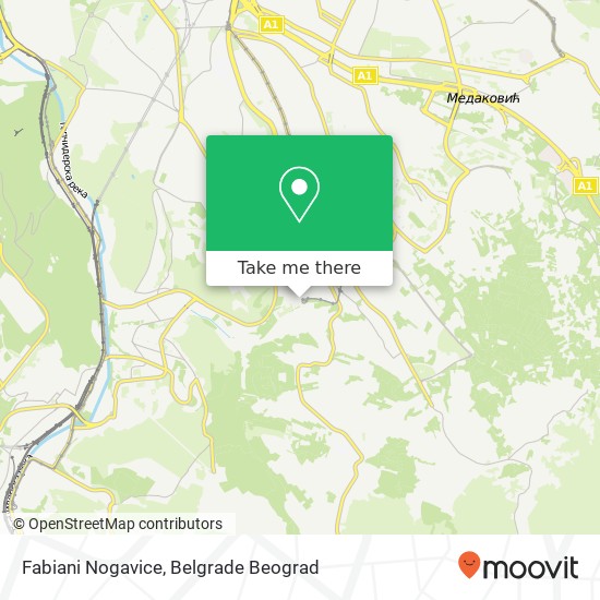 Fabiani Nogavice mapa