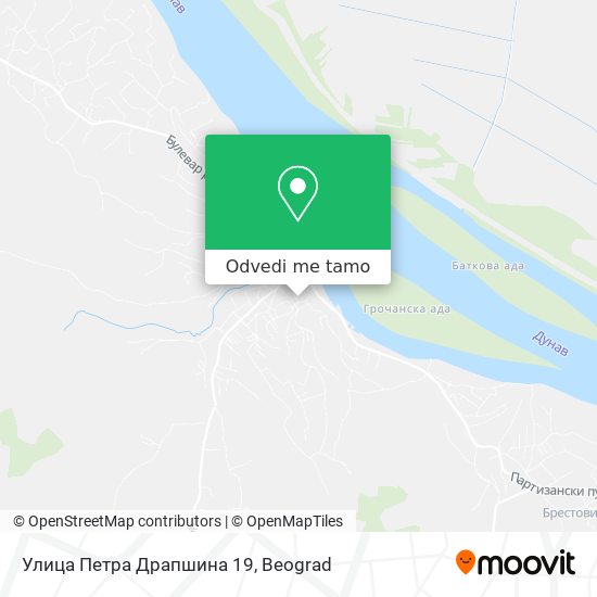 Улица Петра Драпшина 19 mapa