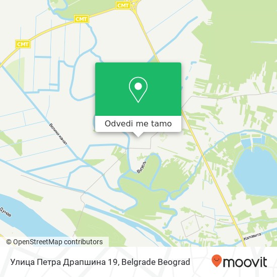 Улица Петра Драпшина 19 mapa