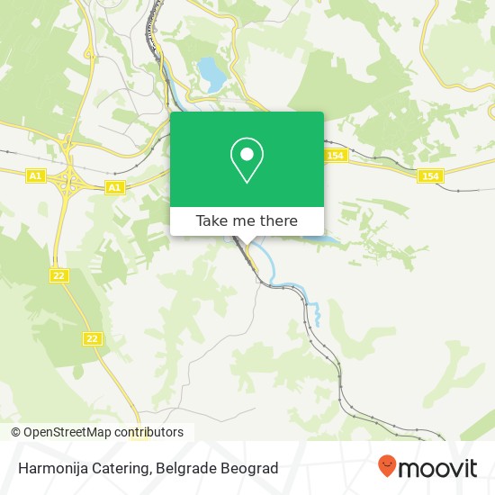 Harmonija Catering mapa