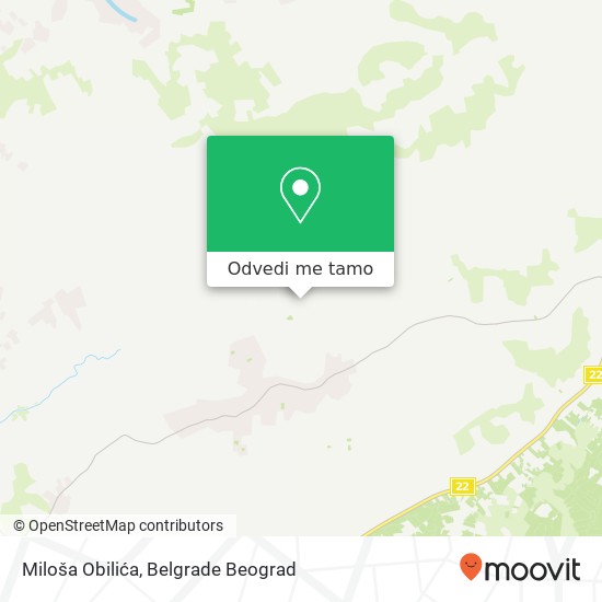 Miloša Obilića mapa