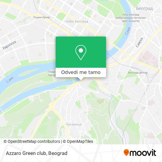 Azzaro Green club mapa