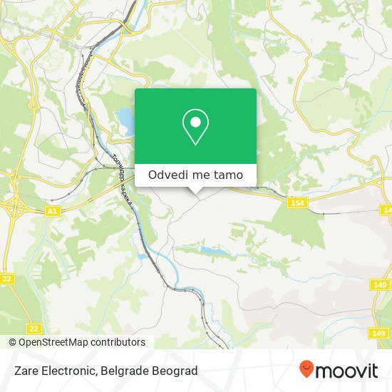 Zare Electronic mapa