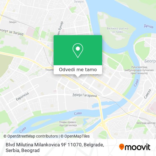 Blvd Milutina Milankovica 9F 11070, Belgrade, Serbia mapa