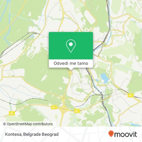 Kontesa mapa