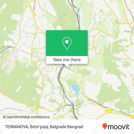 TERRANOVA, Београд mapa