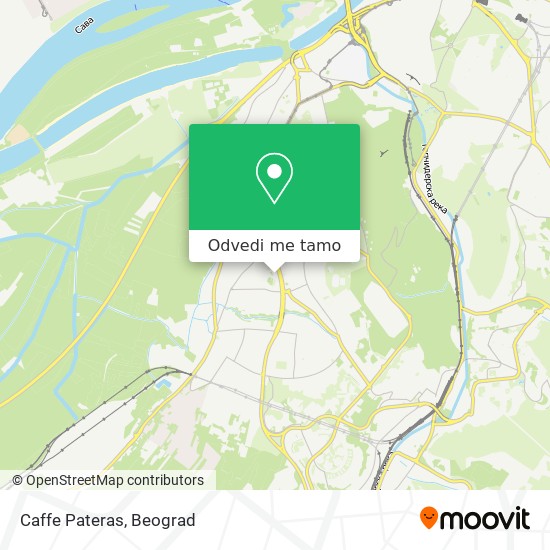 Caffe Pateras mapa